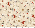 Homemade Holidays - Little Deer Tan from Maywood Studio Fabric