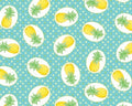 Flamingal Pals - Pineapple Paradise Turquoise from Benartex Fabrics