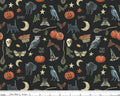 Trick or Treat - Spooky Black from Riley Blake Fabric