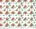 Take Heart - Floral White from Riley Blake Fabric