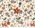 Curated Blooms - Main Cream from Riley Blake Fabric