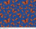Friendship Florals - Monarchs Royal from Riley Blake Fabric
