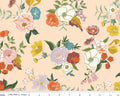 Winged Medley - Main Floral Pink from Riley Blake Fabric