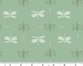 Meadow Walk - Dragonfly Dace Spring Aqua by Alexandra Bordallo from Andover Fabrics