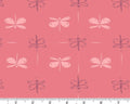 Meadow Walk - Dragonfly Dace Petal Pink by Alexandra Bordallo from Andover Fabrics