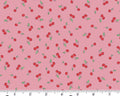 Afternoon Tea - Cherry Crush Pink from Makower UK  Fabric