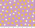 Hello Spring - Cheerful Chicks Lilac from Makower UK  Fabric