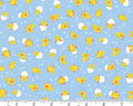 Hello Spring - Cheerful Chicks Blue from Makower UK  Fabric