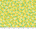 Hello Spring - Daffodil Bloom Green from Makower UK  Fabric