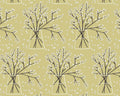 Planted - Branches Yellow Green by Betsy Siber from Cloud9 Fabrics