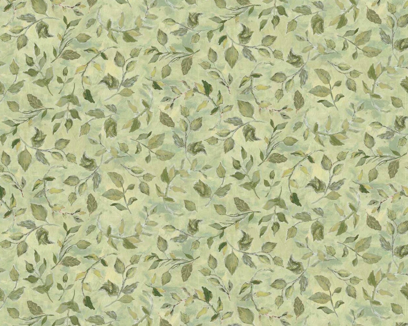 Hydrangea Reverie - Leaves Green by Susan Winget from Springs Creative Fabric