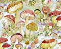 Intriguing Mushrooms - Mushrooms Packed by Susan Winget from Springs Creative Fabric