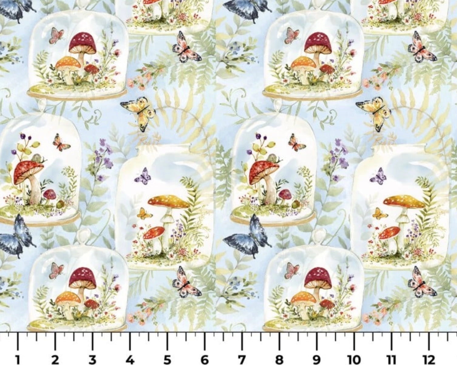 Intriguing Mushrooms - Mushroom Jars by Susan Winget from Springs Creative Fabric