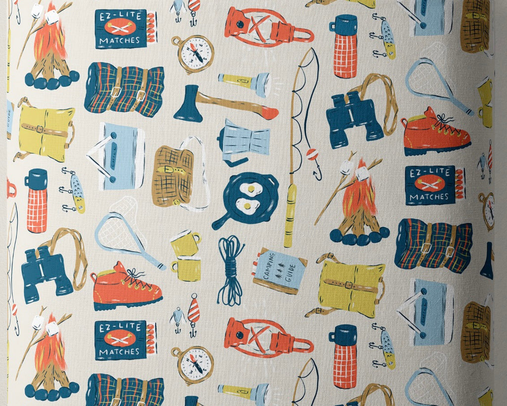 Camp Canine - Outdoor Essentials by Krissy Mast from Cloud9 Fabrics