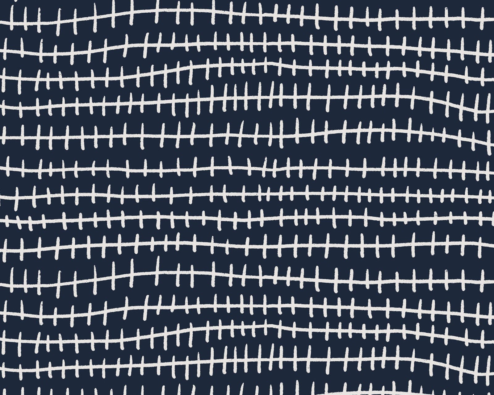 Grassroots CANVAS - Donovan Stripes Navy White by Amy MacCready from Cloud9 Fabrics