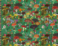 Pastoral Symphony - Magic Mushroom Mousse Green by Nathalie Lete from FreeSpirit Fabrics
