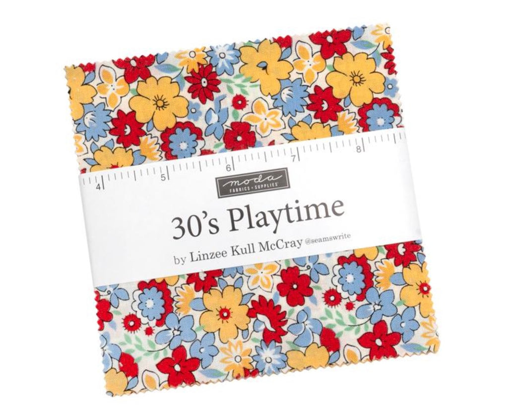 30s Playtime CHARM Pack by Linzee McCray from Moda Fabrics