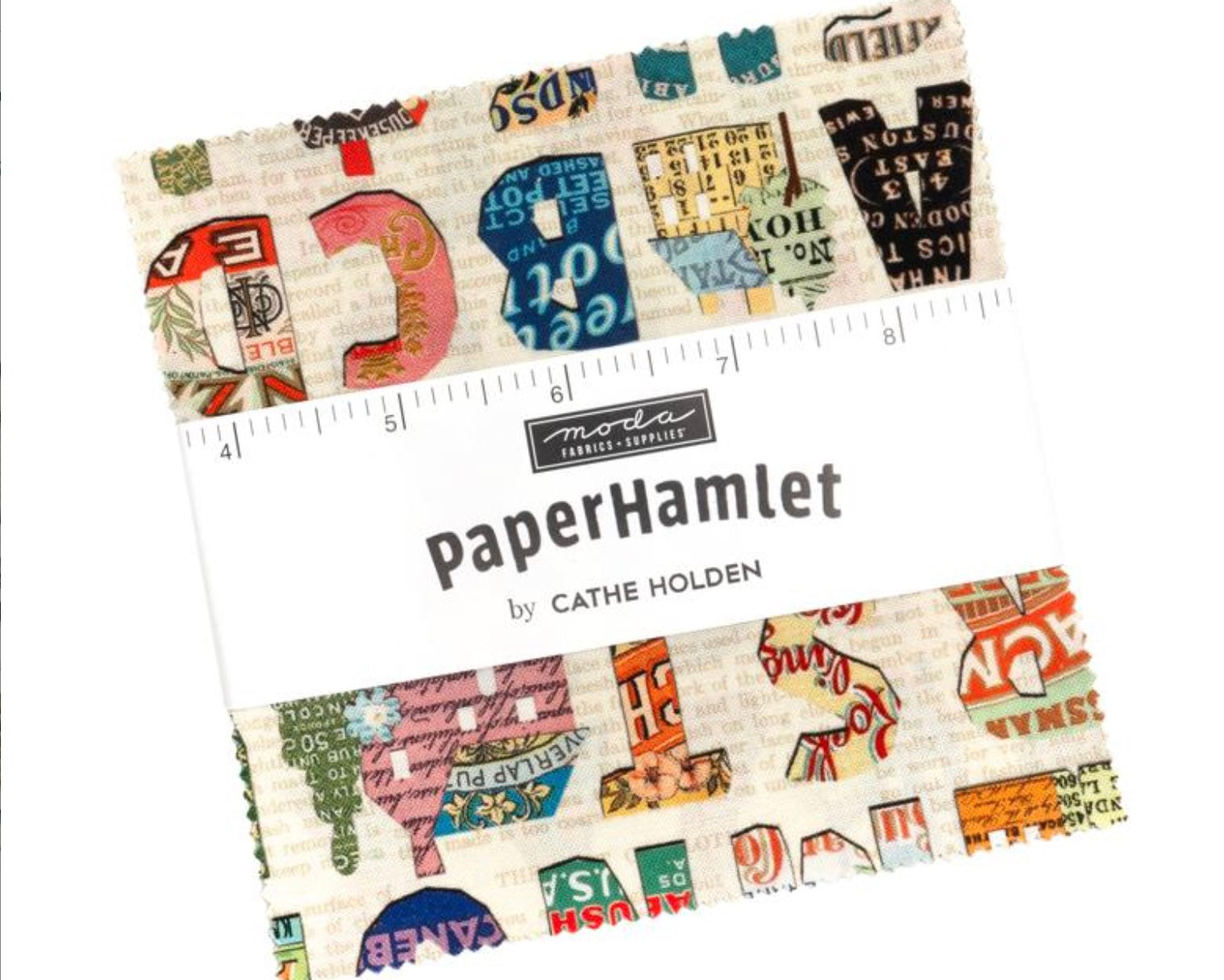 Paper Hamlet CHARM Pack by Cathe Holden from Moda Fabrics