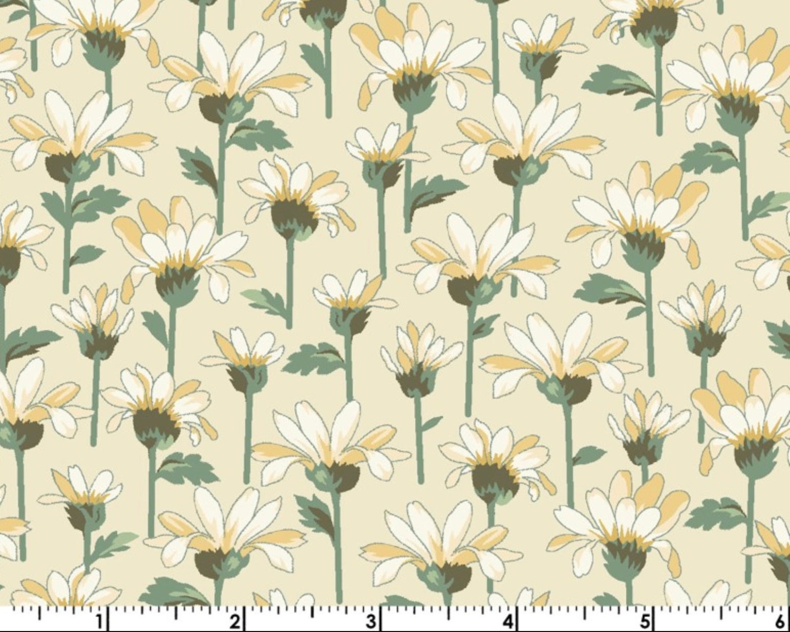 Willoughby - Daisy Cream from Maywood Studio Fabric