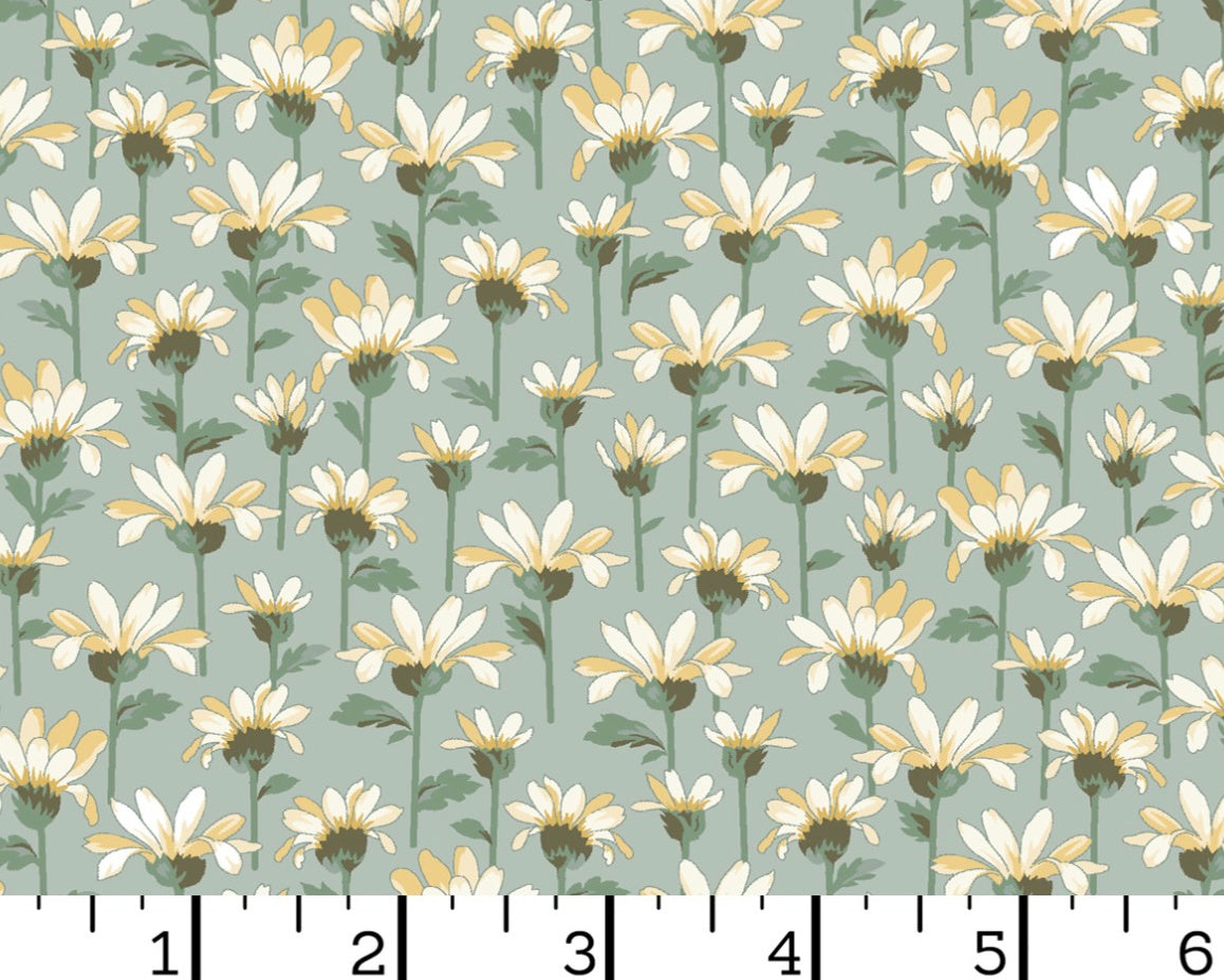 Willoughby - Daisy Blue from Maywood Studio Fabric