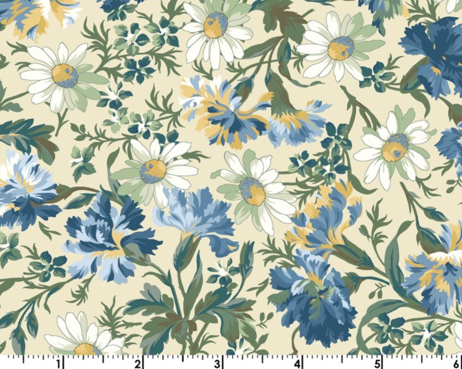 Willoughby - Main Floral Cream from Maywood Studio Fabric