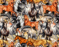 Galloping Horses from David Textiles Fabrics