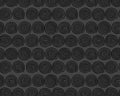 Vice Versa - Spirals Pearl Black from Andover Fabrics