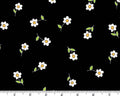 Flutter - Daisies Black from Andover Fabrics