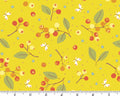 Noras Garden - Blueberry Skies Sunshine Yellow from Andover Fabrics