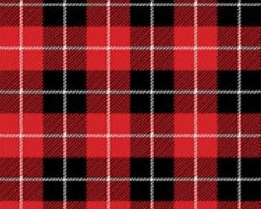 Holiday Prints - Plaid Red from 3 Wishes Fabric