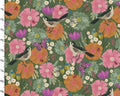 Forest Life - Scenic Forest Green from 3 Wishes Fabric