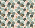 Enchanted Meadow - Bokeh Round Leaves by Alder and Birch from Felicity Fabrics