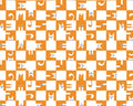 Cats and Flowers - You Checkmate My Heart by Aidi Riera from Felicity Fabrics