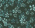 Eventide WIDE - Wildflower Teal 108 Inches by Jillian Nichole from Cloud 9 Fabrics