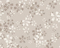 Eventide WIDE - Wildflower Tan Grey 108 Inches by Jillian Nichole from Cloud 9 Fabrics