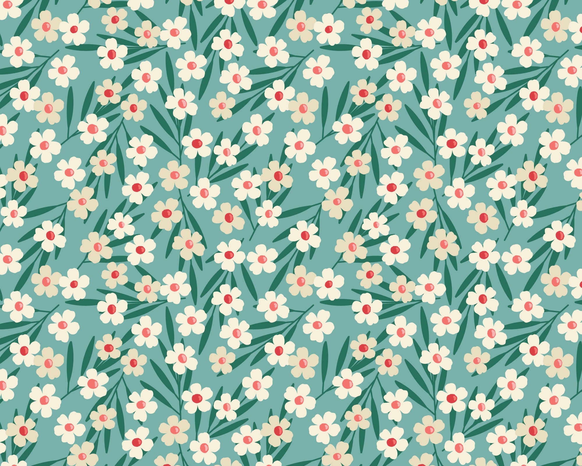 Garden Walks - Ditsy Blossoms from Cloud 9 Fabrics
