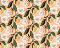 Honey Garden - Irises Peach from Cloud 9 Fabrics