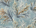 Coastal Escape - Coastal Coral Blue by Nicole Decamp from Benartex Fabrics