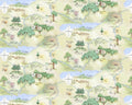 Classic Winnie - Map from Studio E Fabrics