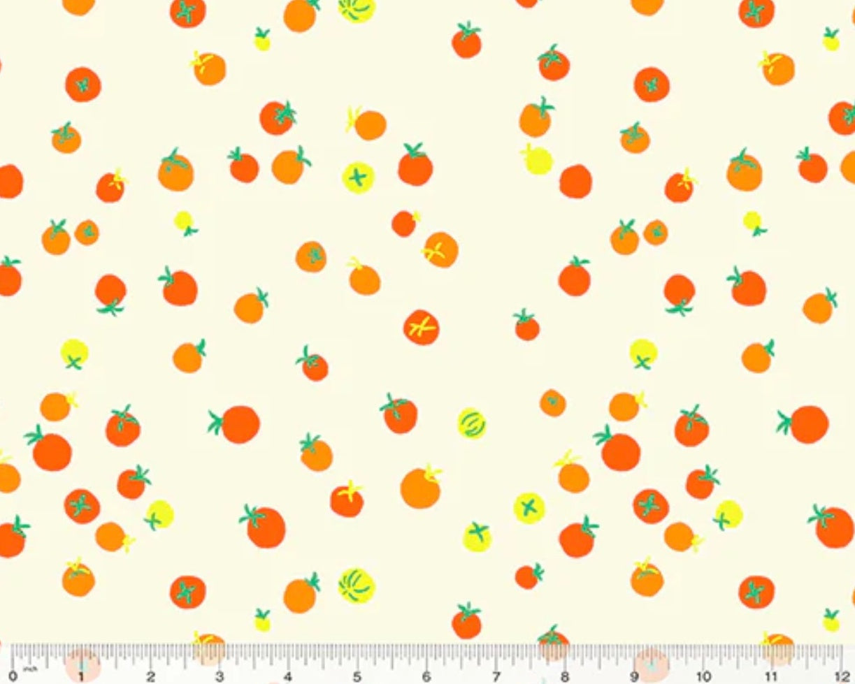 Country Mouse - Cherry Tomatoes Tangerine from Windham Fabrics