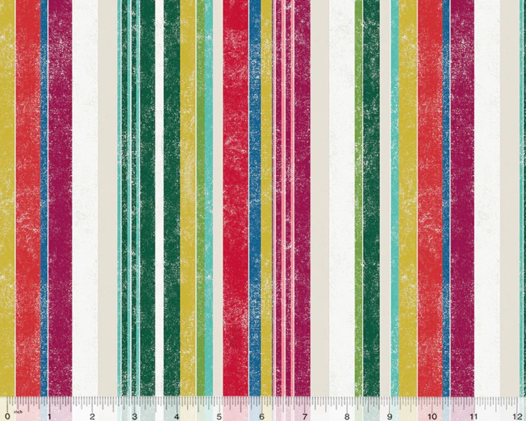Swatch - Essential Stripe Multi from Windham Fabrics