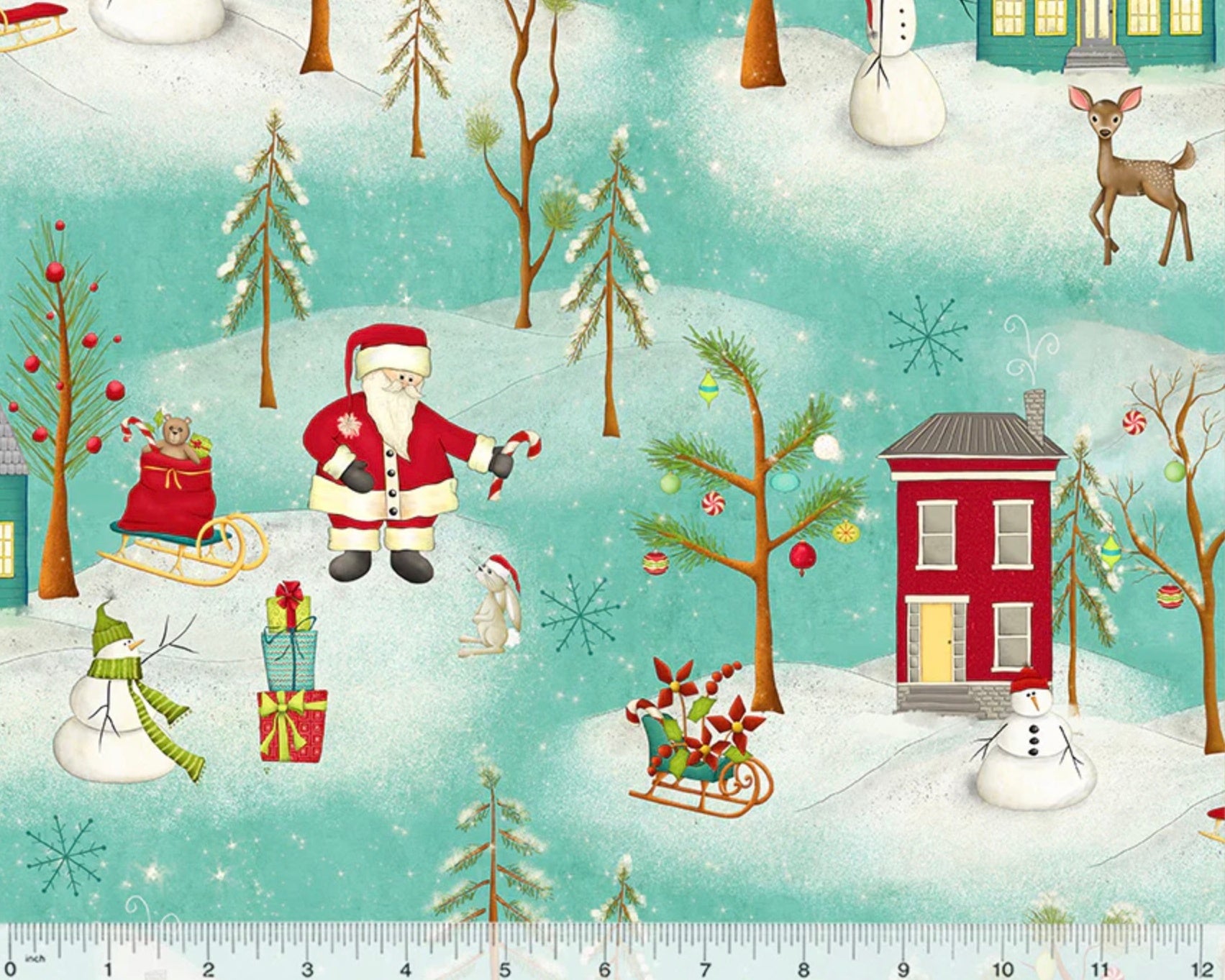 A Very Terri Christmas - Snow Day Icicle from Windham Fabrics