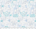Deep Sea - Flowers of the Sea Mist from Windham Fabrics