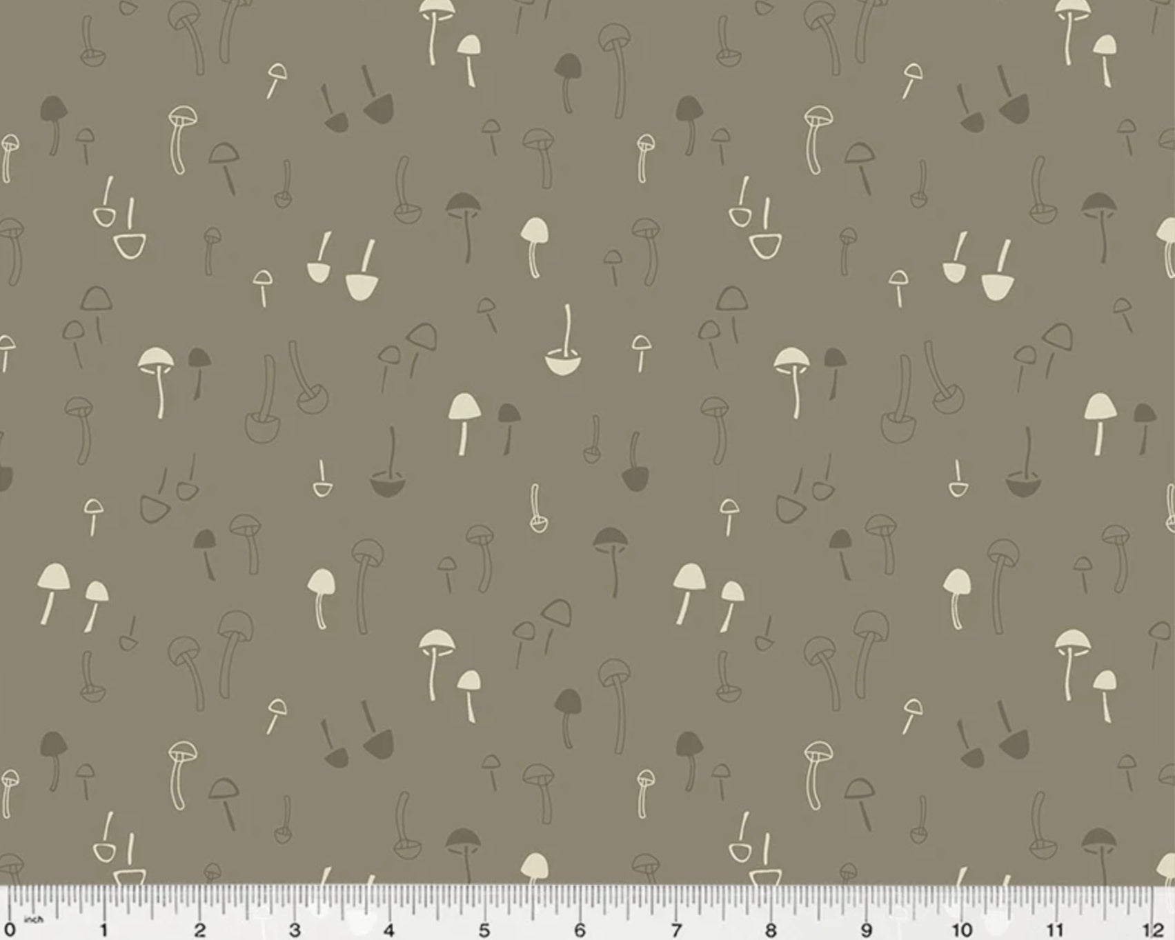Forest Tales - Happy Caps Mushrooms Bark from Windham Fabrics