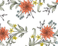 Dear Dahlia - Dahlia Floral White from RJR Fabrics