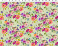 Garden Fresh - Bouquets Lt Olive from Clothworks Fabric