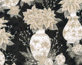Holiday Flourish Festive Finery - Poinsettia Arrangement Vase Shadow from Robert Kaufman Fabric