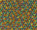 Ancient Beauty - Triangles Jewel Metallic from Robert Kaufman Fabric