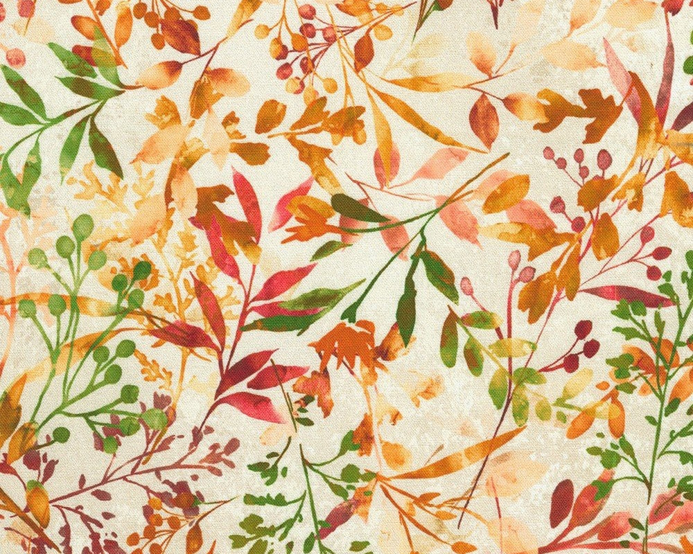 Dreaming of Fall - Leaves Shell from Robert Kaufman Fabric