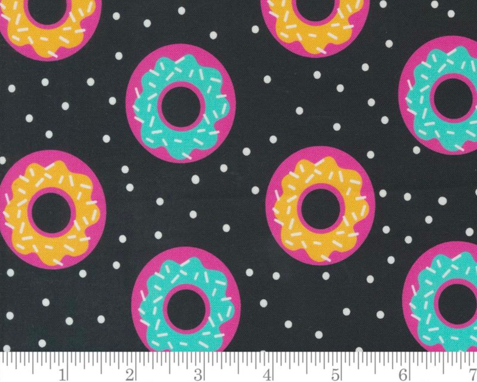 Snack Shack - Donuts Midnight from Moda Fabrics